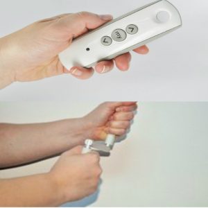 Plissegordijnen bediening Hennie's Zonwering