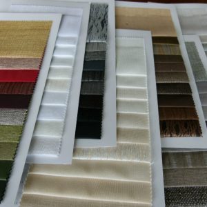 Vouwgordijnen kleuren Vouwgordijnen doekdesign Hennie's Zonwering
