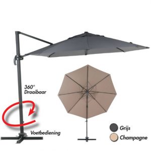 foto parasol 3 Parasols technische gegevens Hennie's Zonwering