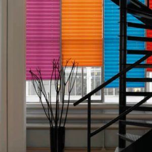 kleur duette honingraat Plissegordijnen design
