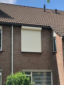 Rolluik wit Hennie's Zonwering