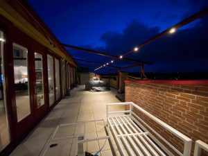 Pergolazonwering met verlichting Hennie's Zonwering