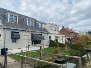 Markiezen grijs Hennie's Zonwering