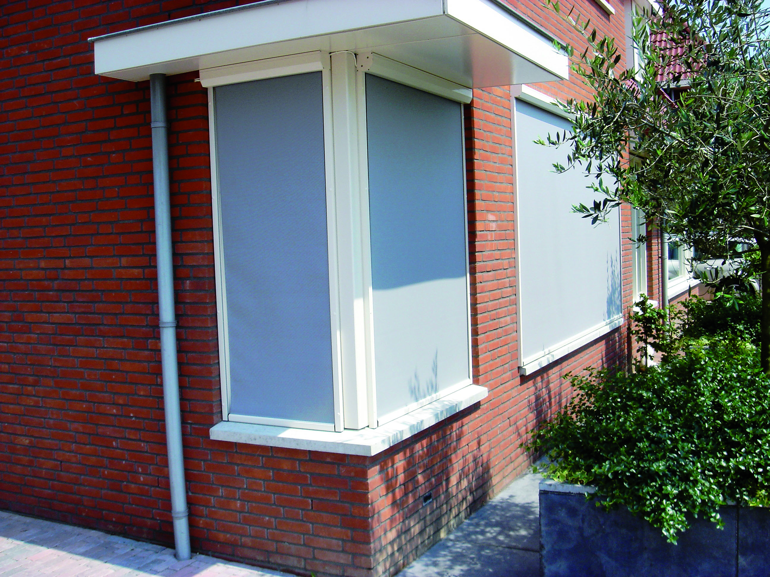 Screens licht grijs Hennie’s Zonwering