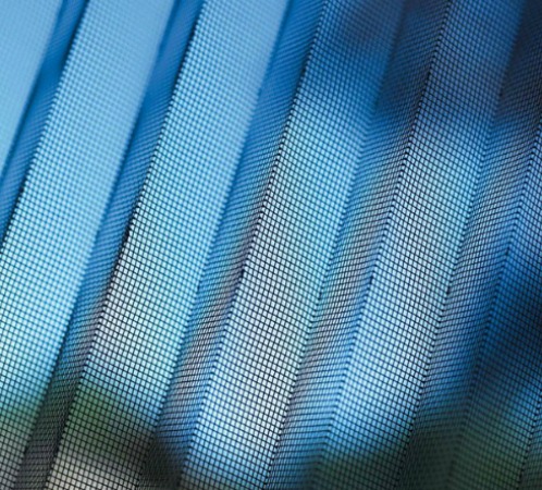 Inzethorren plissé doekdesign Inzethorren Plissé doekdesign Hennie's Zonwering