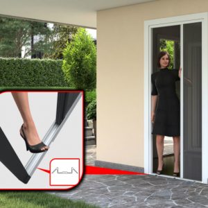 Plisséhordeuren in vast frame Hennie's Zonwering