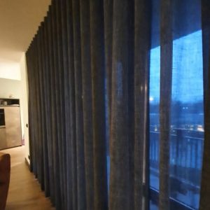 Zwarte gordijnen Hennie's Zonwering