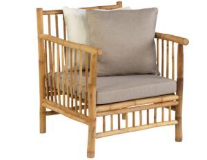 Tuinmeubelen Bamboo armchair Hennie's Zonwering