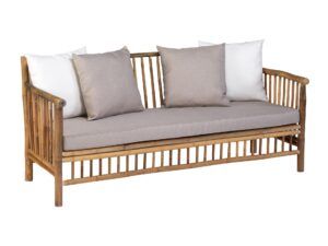 Tuinmeubelen Bamboo 2 seater bench Hennie's Zonwering