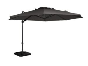 Tuinmeubelen Roma umbrella round Hennie's Zonwering