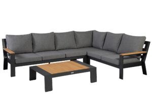 Tuinmeubelen Valerie corner set right Hennie's Zonwering