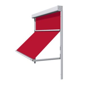 Warema basis kozijn uitvalscherm als markisolette grootte 80/100 Hennie's Zonwering