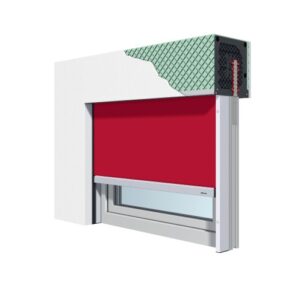 Warema nieuwbouw opbouw kozijn screens NA-MA revisie buiten met easyZIP geleiding Hennie's Zonwering