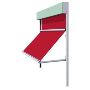 Warema raam systeem kozijn uitvalscherm als markisolette Hennie's Zonwering