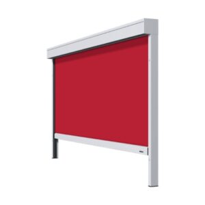 Warema voorbouw kozijn screens Pure met easyZIP geleiding Hennie's Zonwering