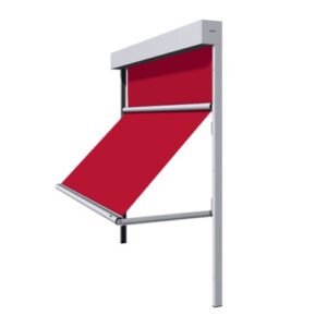 Warema voorbouw kozijn screens als markisolette Hennie's Zonwering