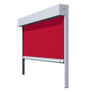 Warema voorbouw kozijn screens met railgeleiding Hennie's Zonwering