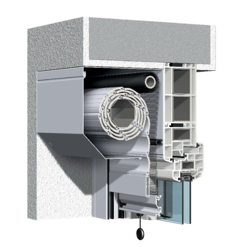 Hoofdfoto voorbouw rolluik V4 Warema voorbouw rolluik V4 Hennie's Zonwering