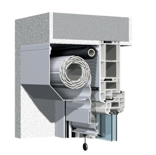 Hoofdfoto voorbouw rolluik V6 Warema voorbouw rolluik V6 Hennie's Zonwering