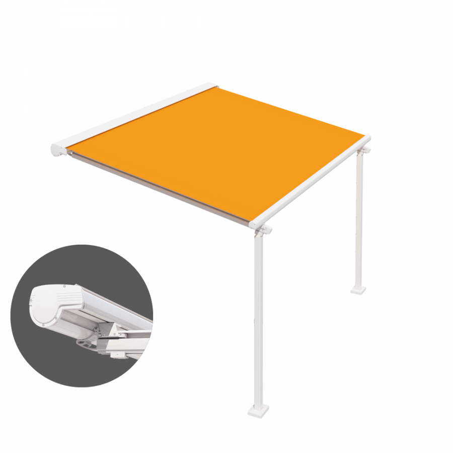 Capri Pergola Lewens Hennie's Zonwering