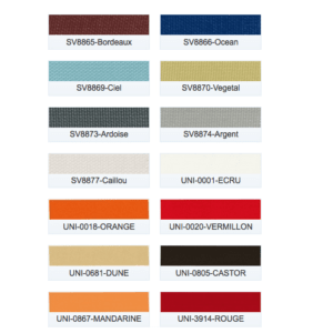 Doekkleuren Dickson Hennie's Zonwering