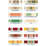 Doekkleuren Dickson Hennie's Zonwering