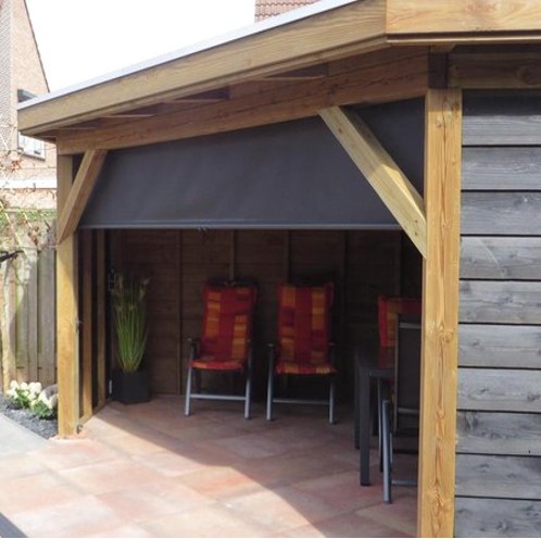 Windschermen Windschermen Hennie's Zonwering