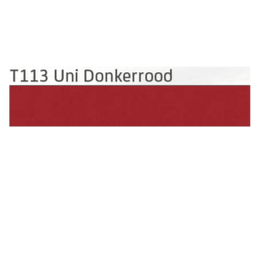 T113 Uni Donkerrood Hennie's Zonwering