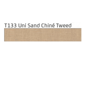 T133 Uni Sand Chiné Tweed Hennie's Zonwering