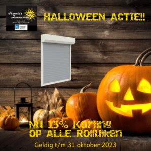 Halloween Actie Hennie's Zonwering