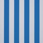 Suncircle Orchestra Blanc / bleu 8910 Hennie's Zonwering