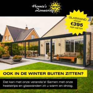 Glaswanden Hennie's Zonwering