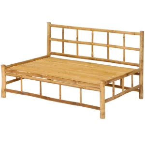 Bamboo Ligbank Tuin Zonder Kussens Hennie's Zonwering