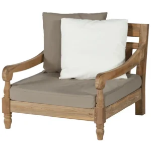 Kawang Fauteuil Taupe Hennie's Zonwering