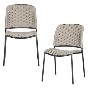 Taku Eetstoel Zand Zonder Leuning Hennie's Zonwering