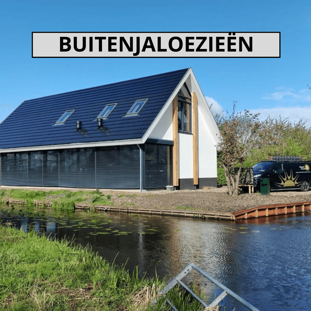 Buitenjaloezieën Hennie's Zonwering Buitenjaloezieën Hennie's Zonwering