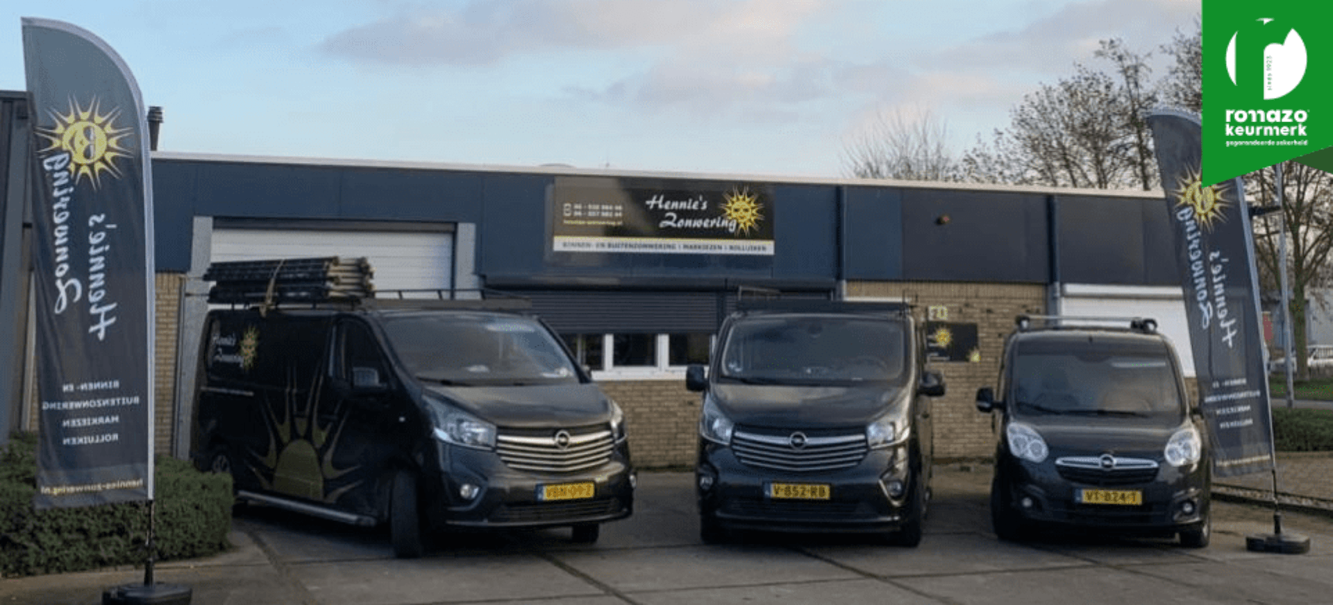 Herovoorafbeelding Hennie's Zonwering